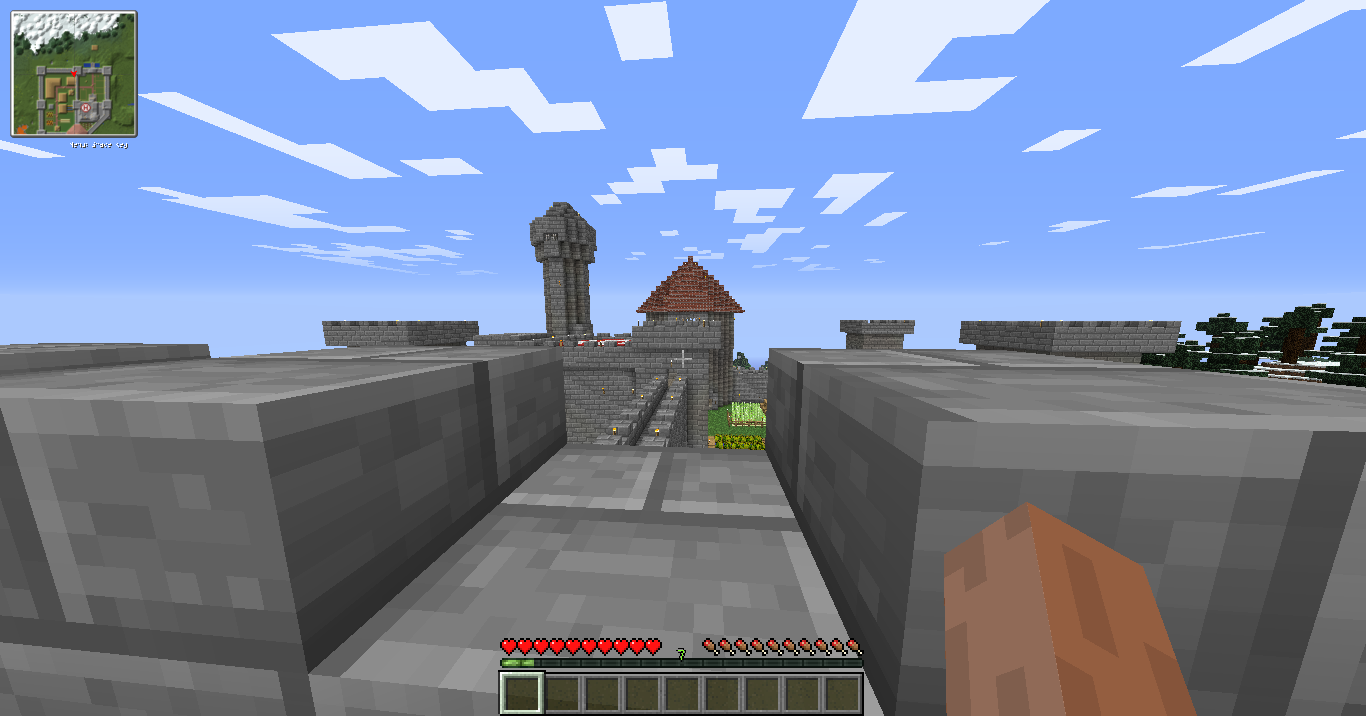 Замок: карты для minecraft 1.5.1