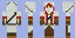 Ассасин: скин для minecraft