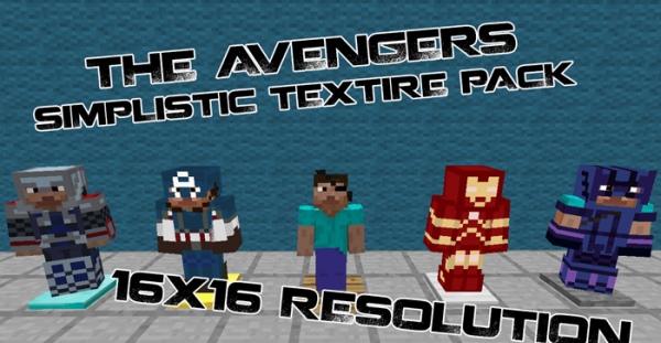 Мстители: текстуры для майнкрафт 1.5.2