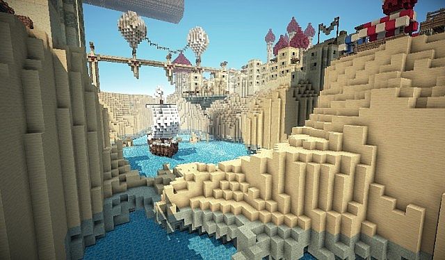 Восточный город: карты для minecraft 1.5.2 на прохождение